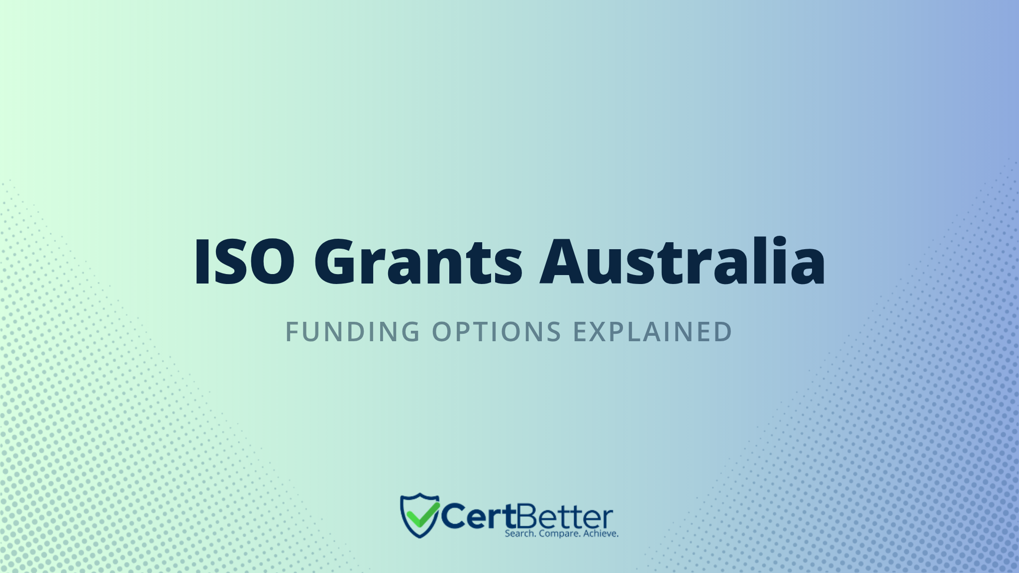 Are There Government Grants for ISO Certification in Australia?