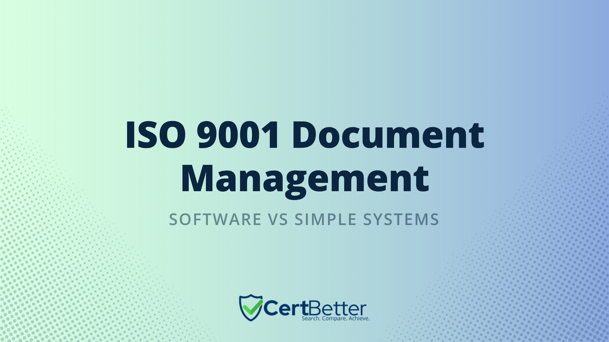 Do You Need Expensive Software to Manage ISO 9001 Documents?