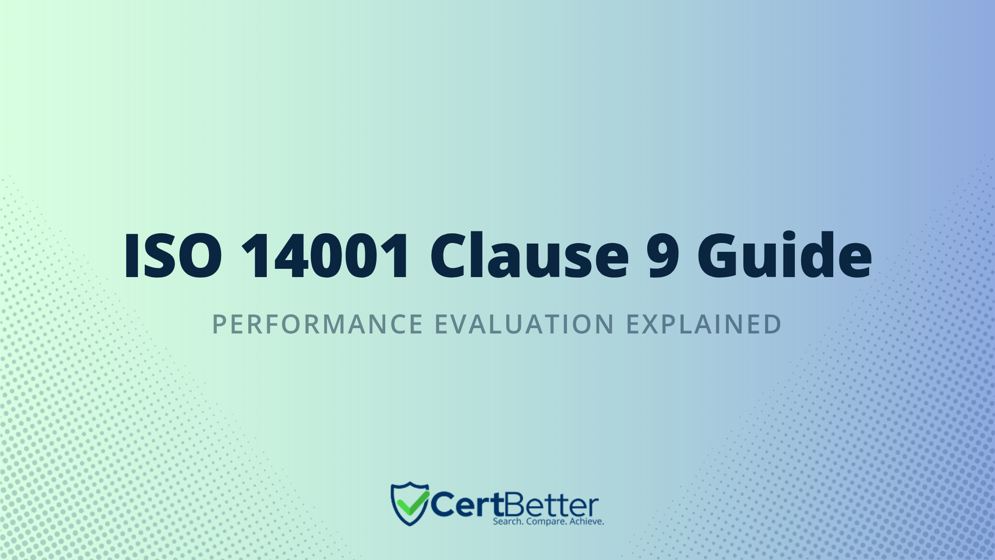 Guide to ISO 14001 Clause 9 Performance Evaluation With Examples