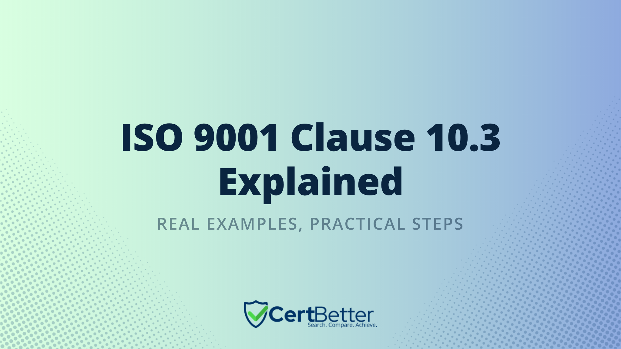 Guide to ISO 9001 Clause 10.3 Continual Improvement With Examples
