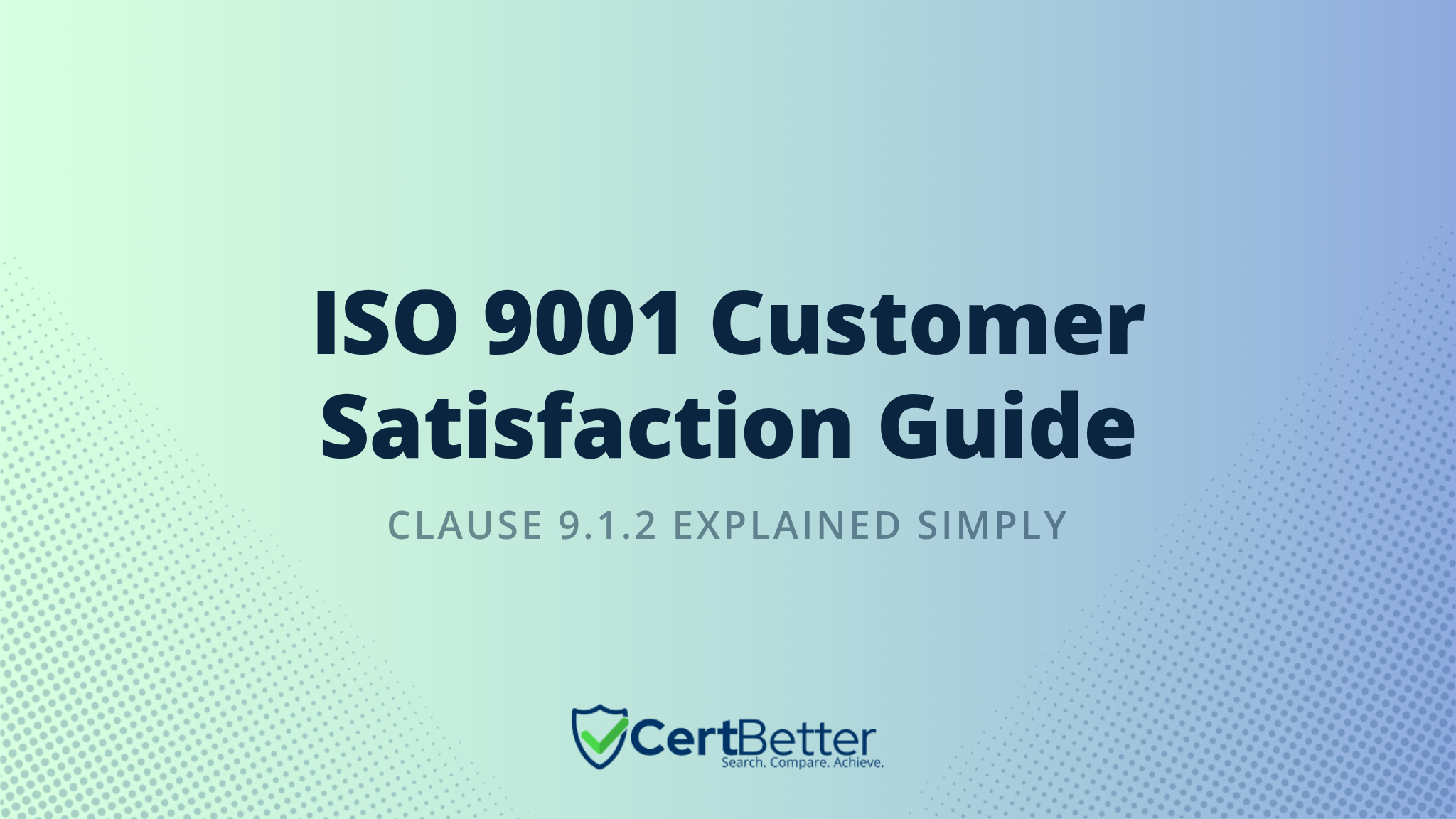 Guide to ISO 9001 Clause 9.1.2 Customer Satisfaction With Examples