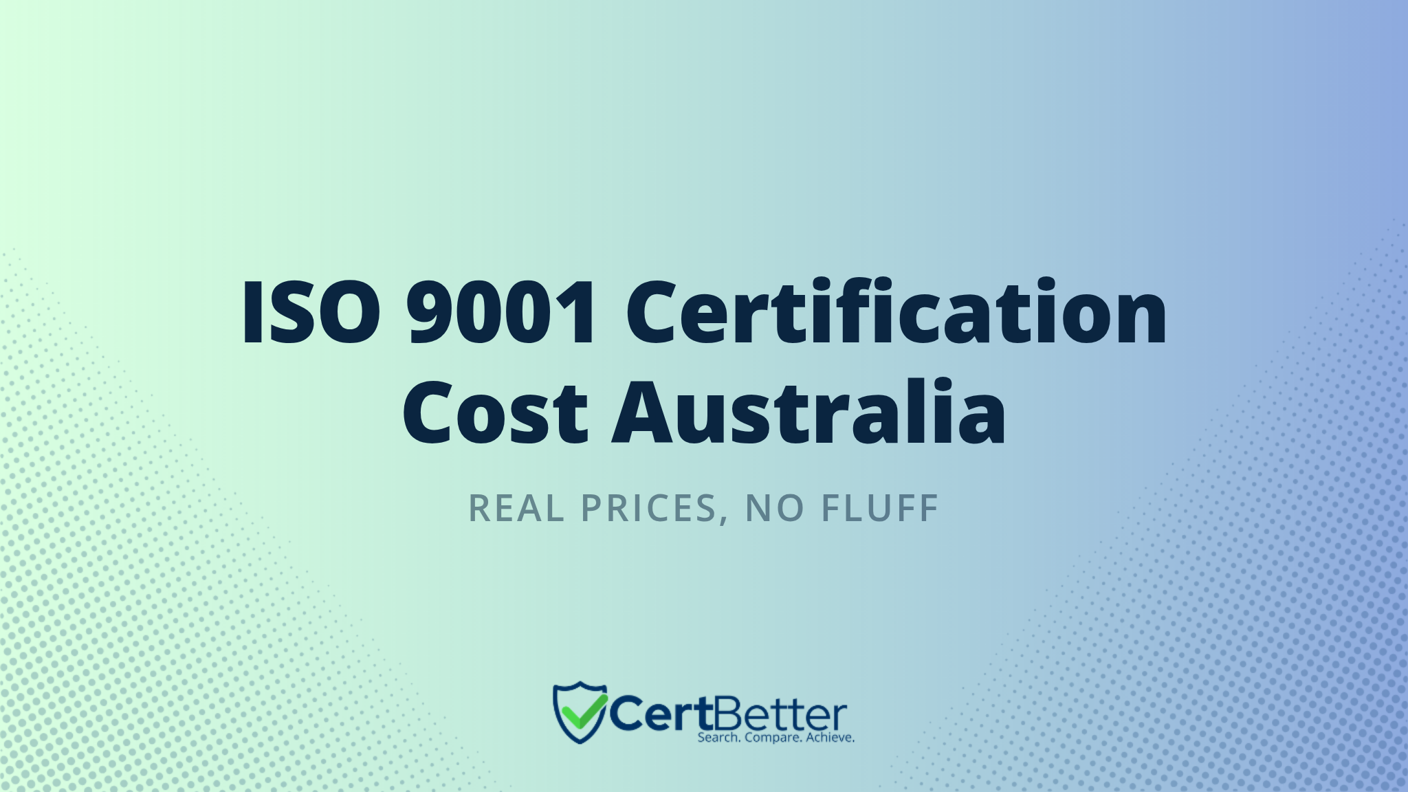 How Much Does ISO 9001 Certification Cost in Australia?