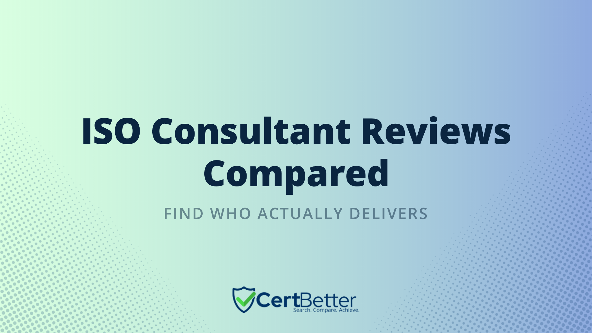 How to Compare ISO Consultant Reviews and Testimonials