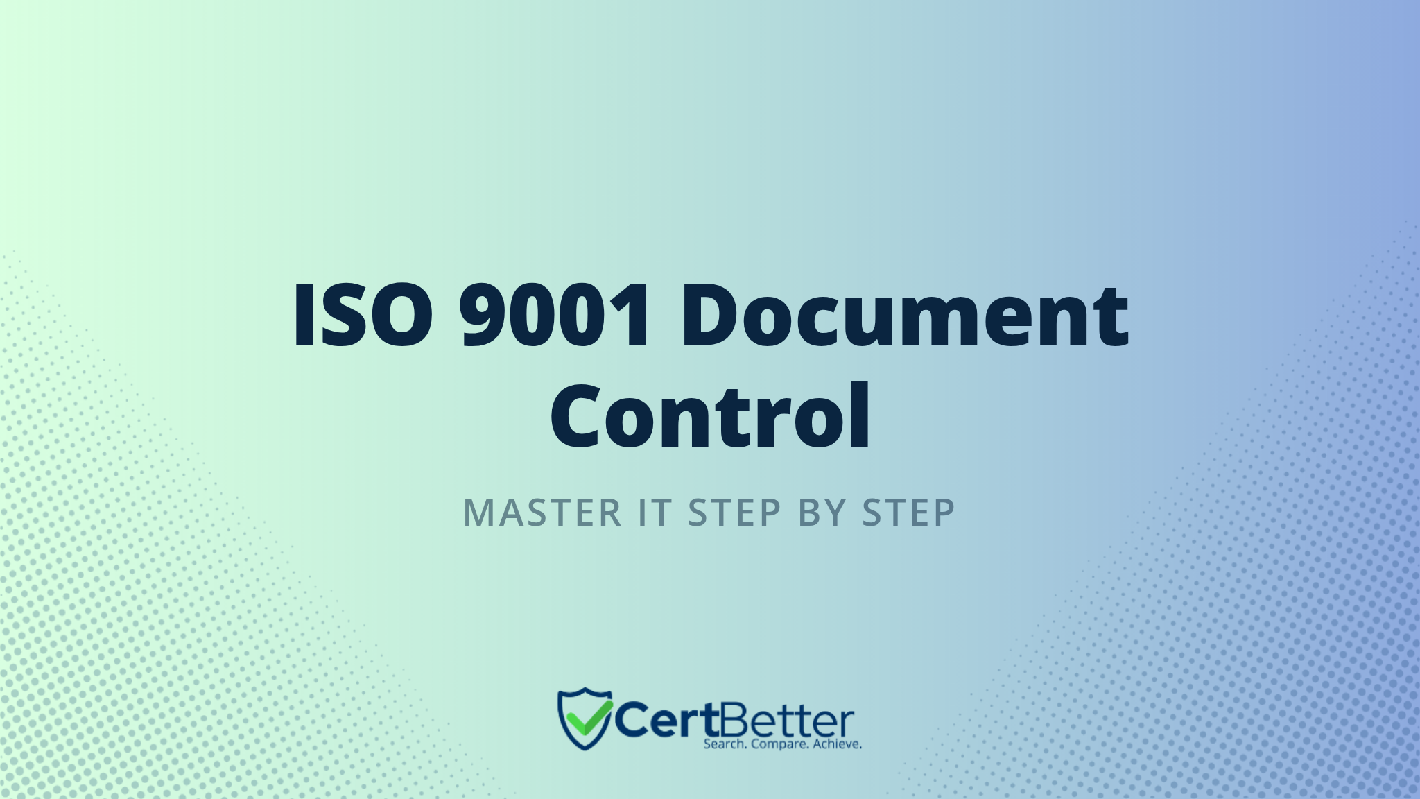 How to Control Documents in ISO 9001