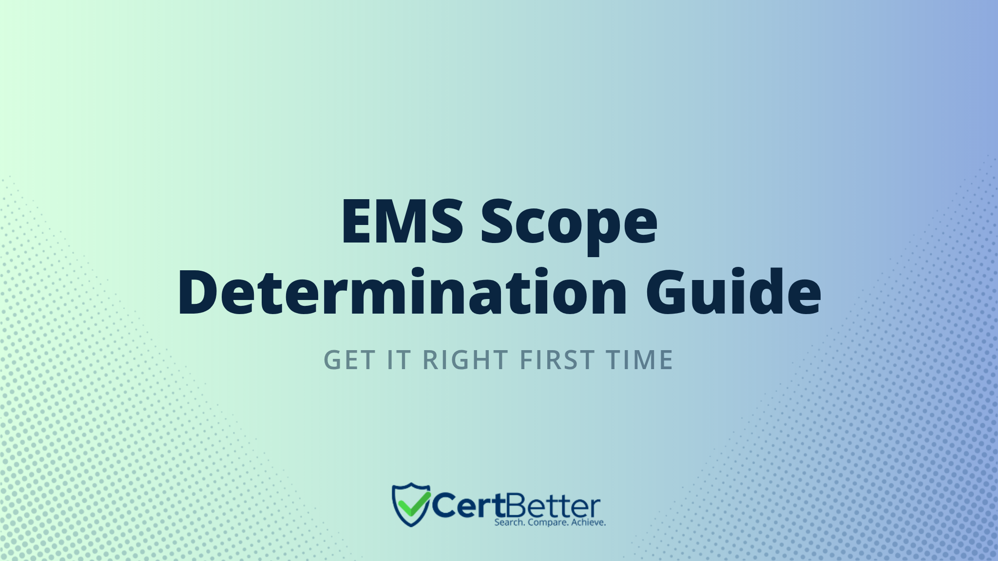 How to Determine the Scope of an Environmental Management System