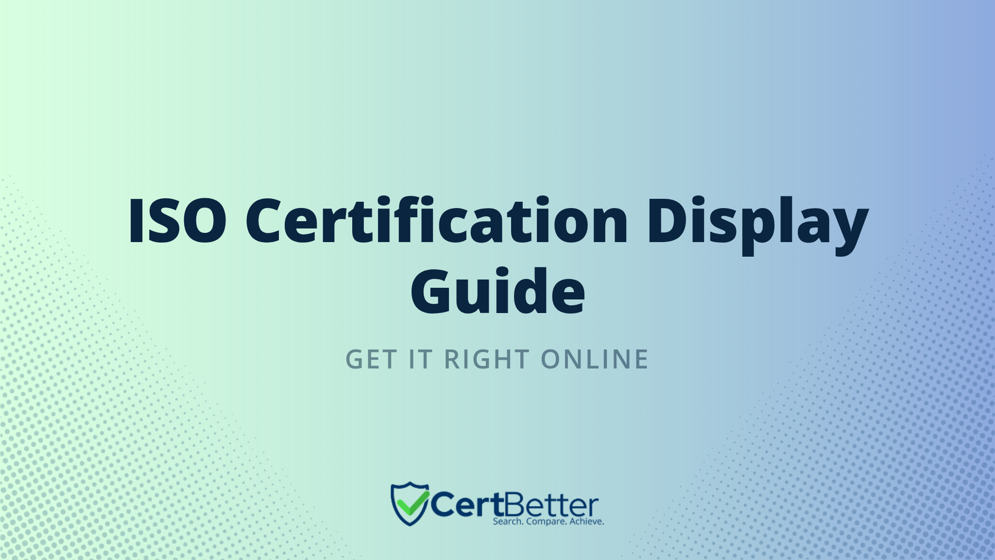 How to Display ISO Certification on Your Website and Email Signature