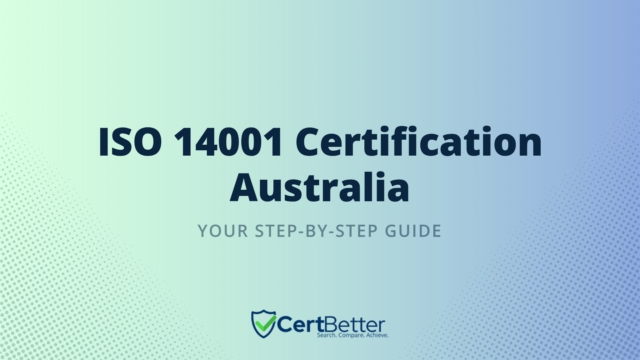 How to Get ISO 14001 Certification in Australia
