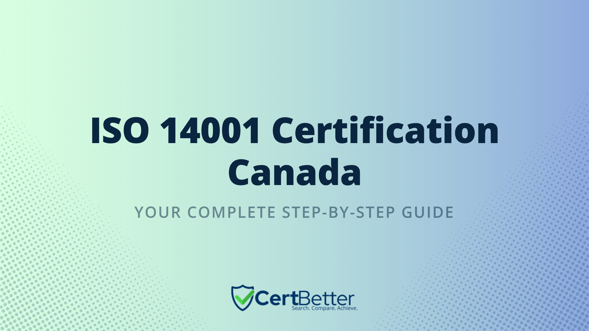 How to Get ISO 14001 Certification in Canada