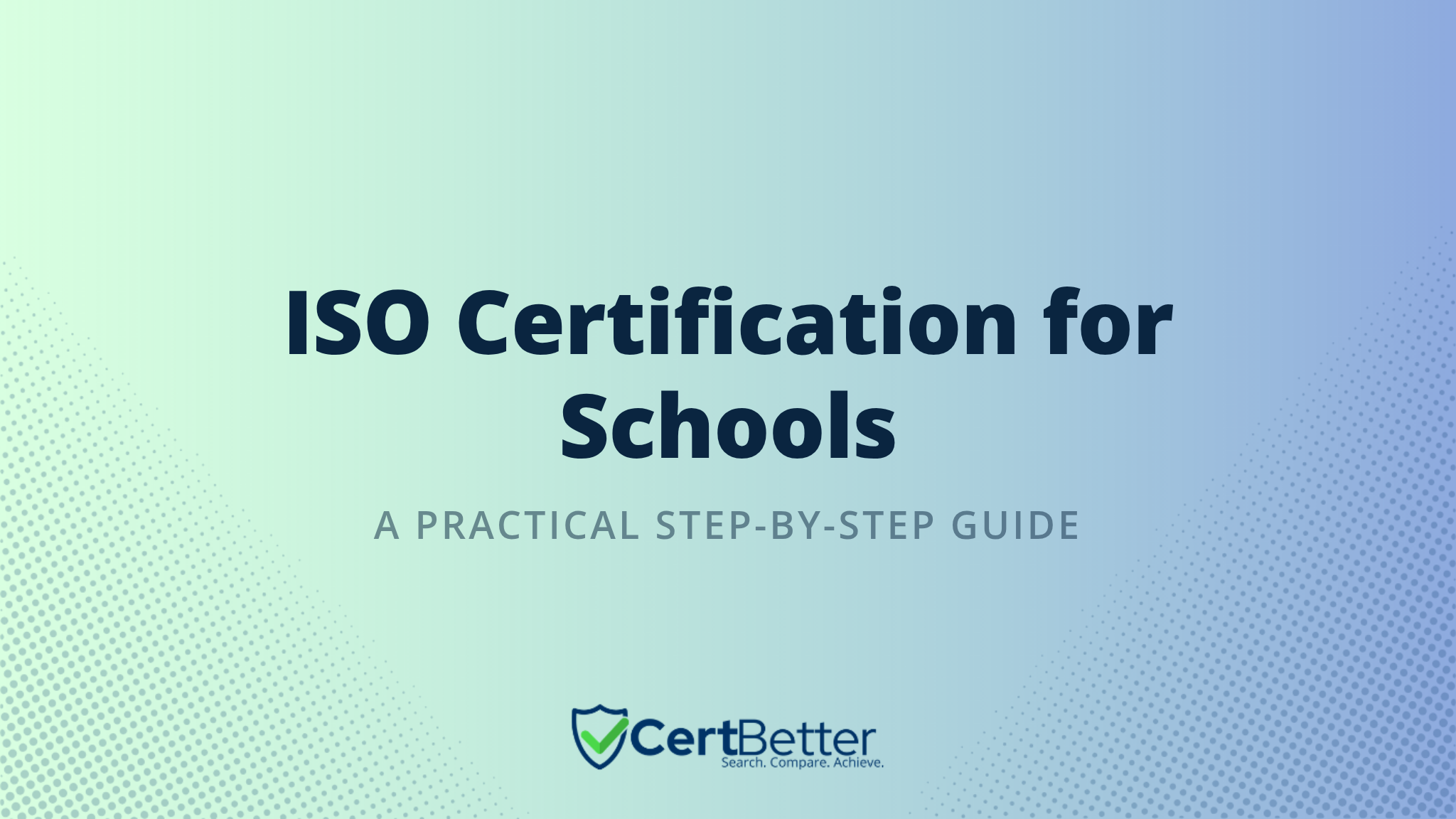 How to Get ISO Certification for an Educational Institution