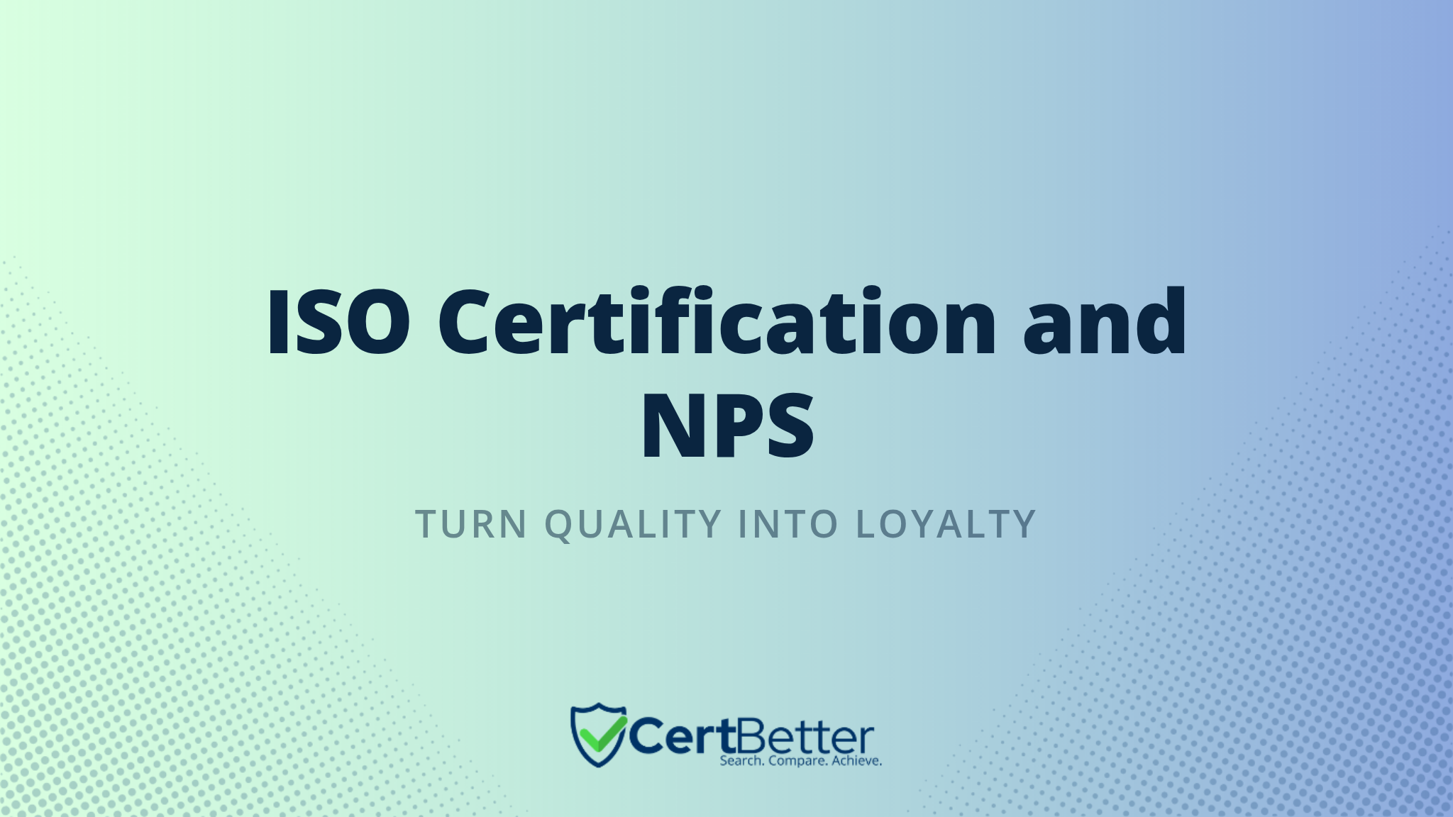 How to Use ISO Certification to Improve Your Net Promoter Score