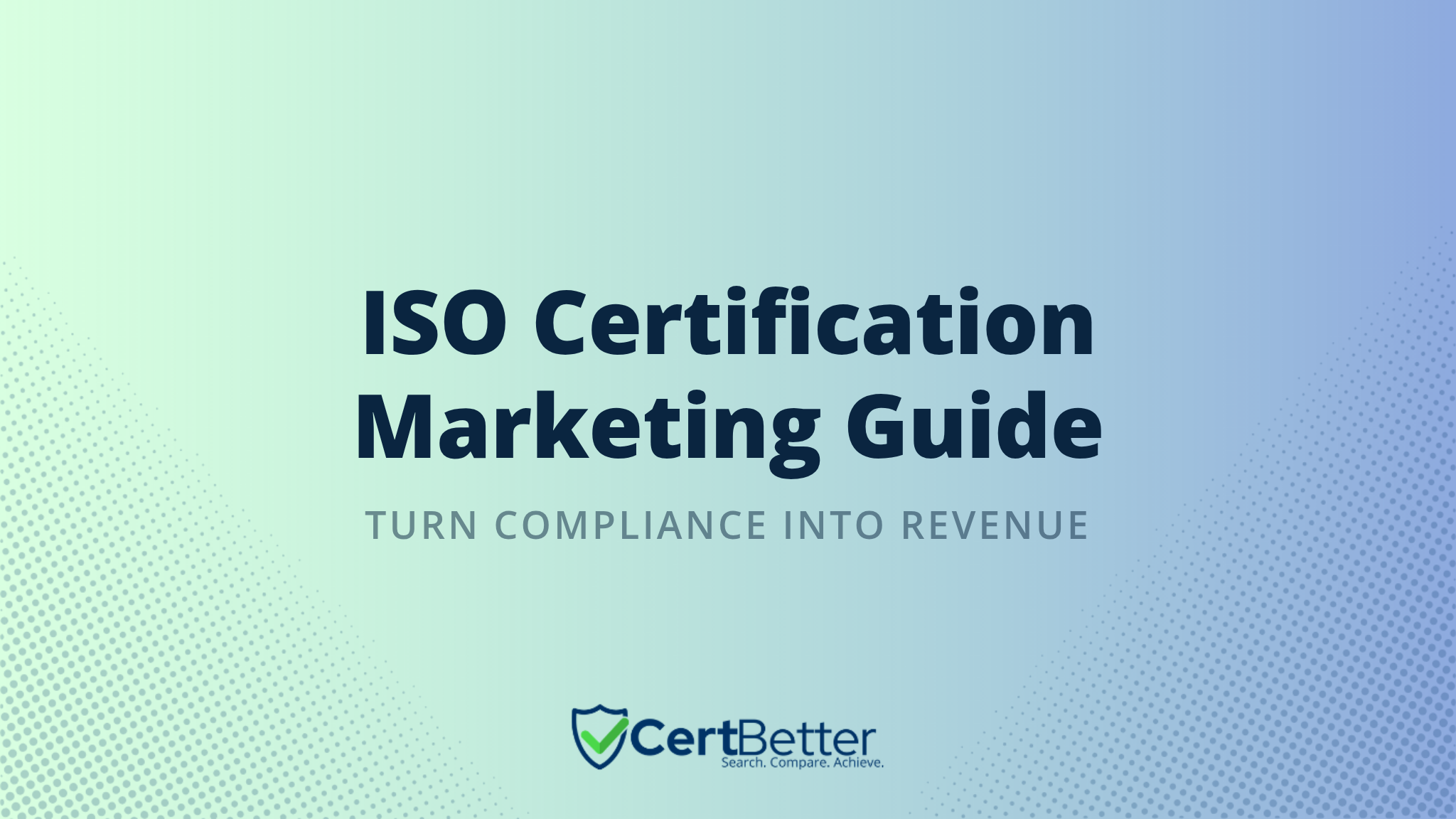 How to Use Your ISO Certification in Marketing and Sales