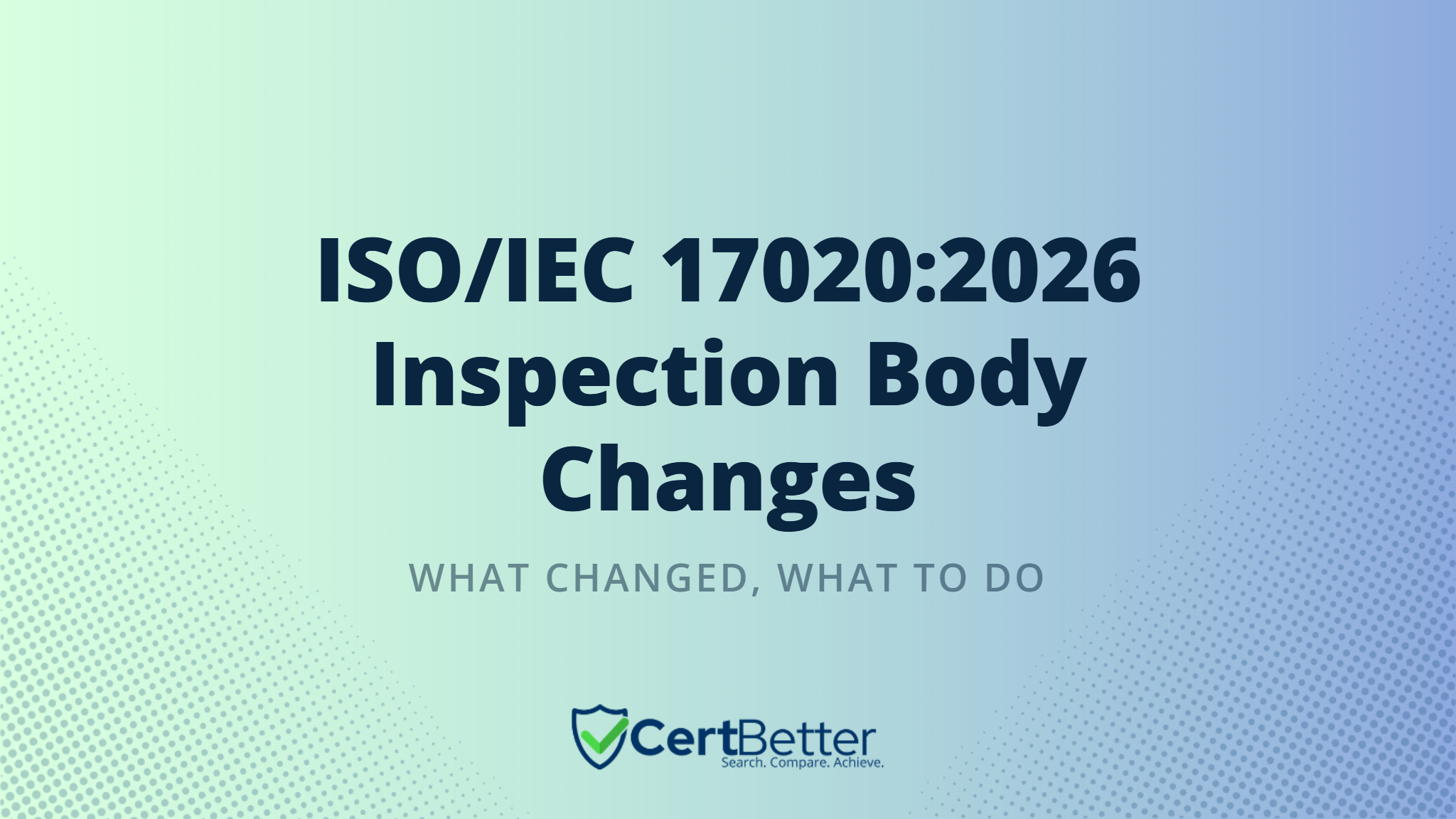 ISO/IEC 17020:2026: What Has Changed and What Inspection Bodies Need to Know
