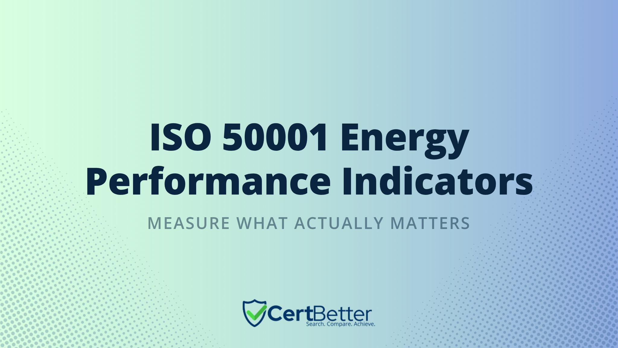 What Are Energy Performance Indicators (EnPIs) in ISO 50001?