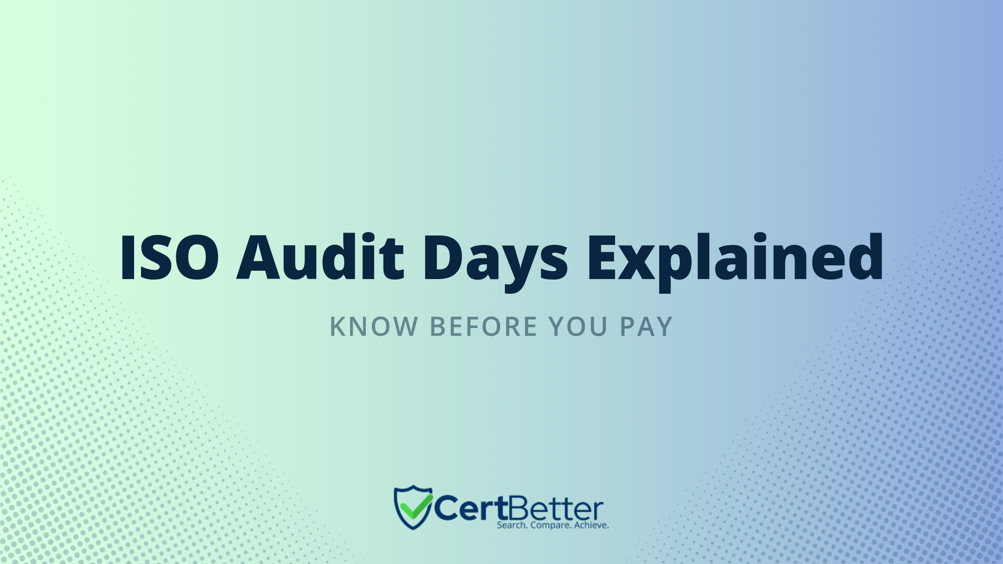 What Determines How Many Audit Days Your Certification Needs?