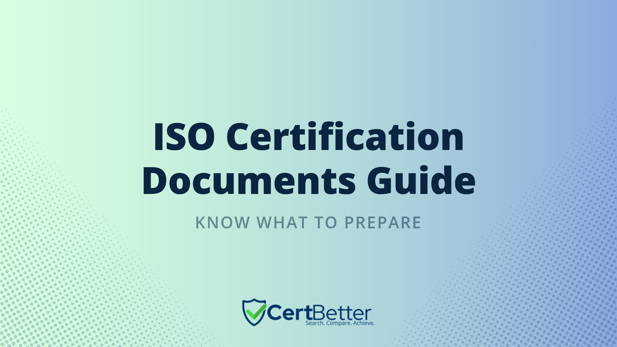 What Documents Do You Need to Apply for ISO Certification?