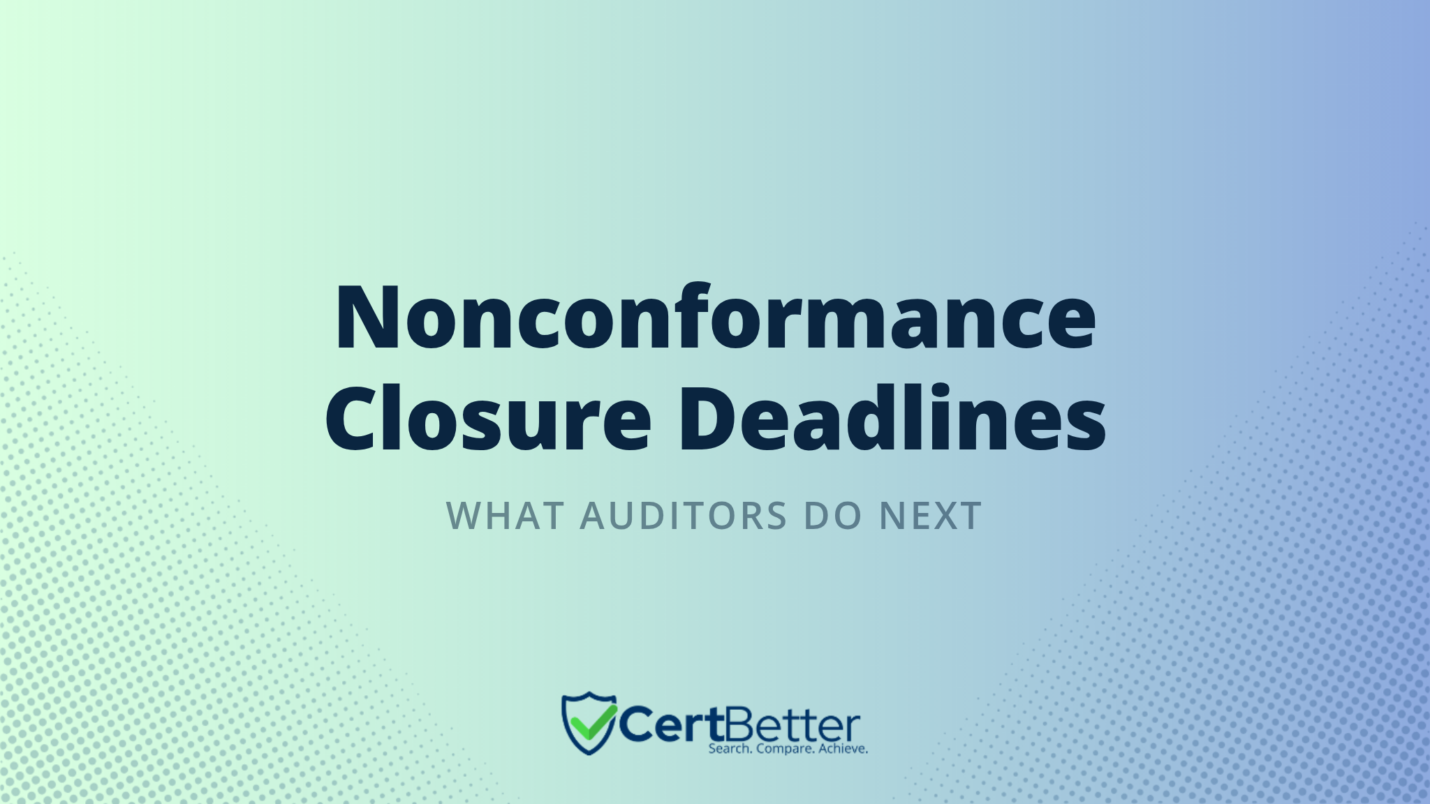 What Happens If You Cannot Close a Nonconformance in Time?