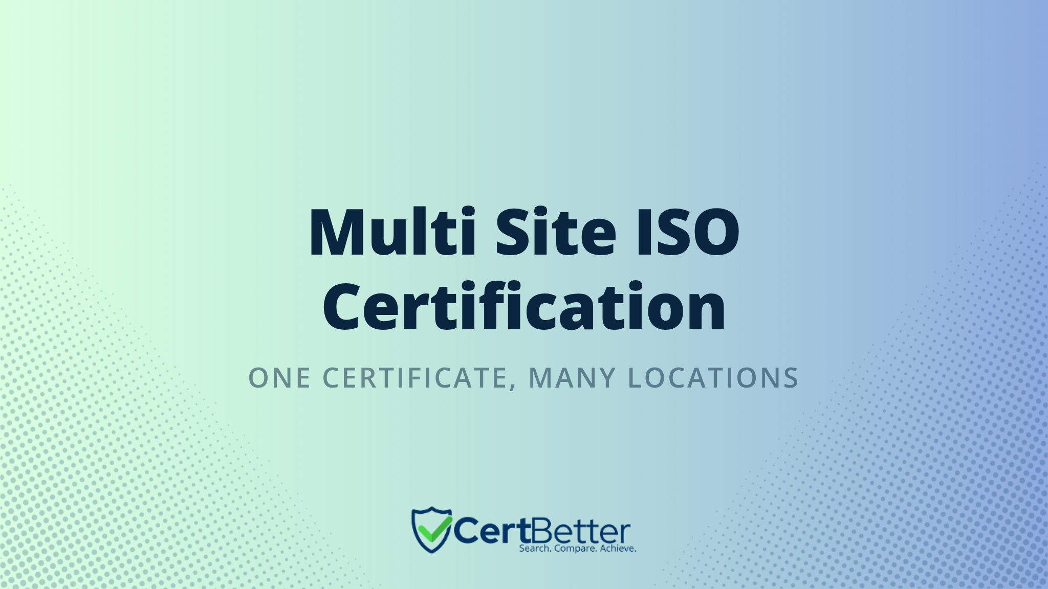 What Is a Multi Site ISO Certification and How Does It Work?