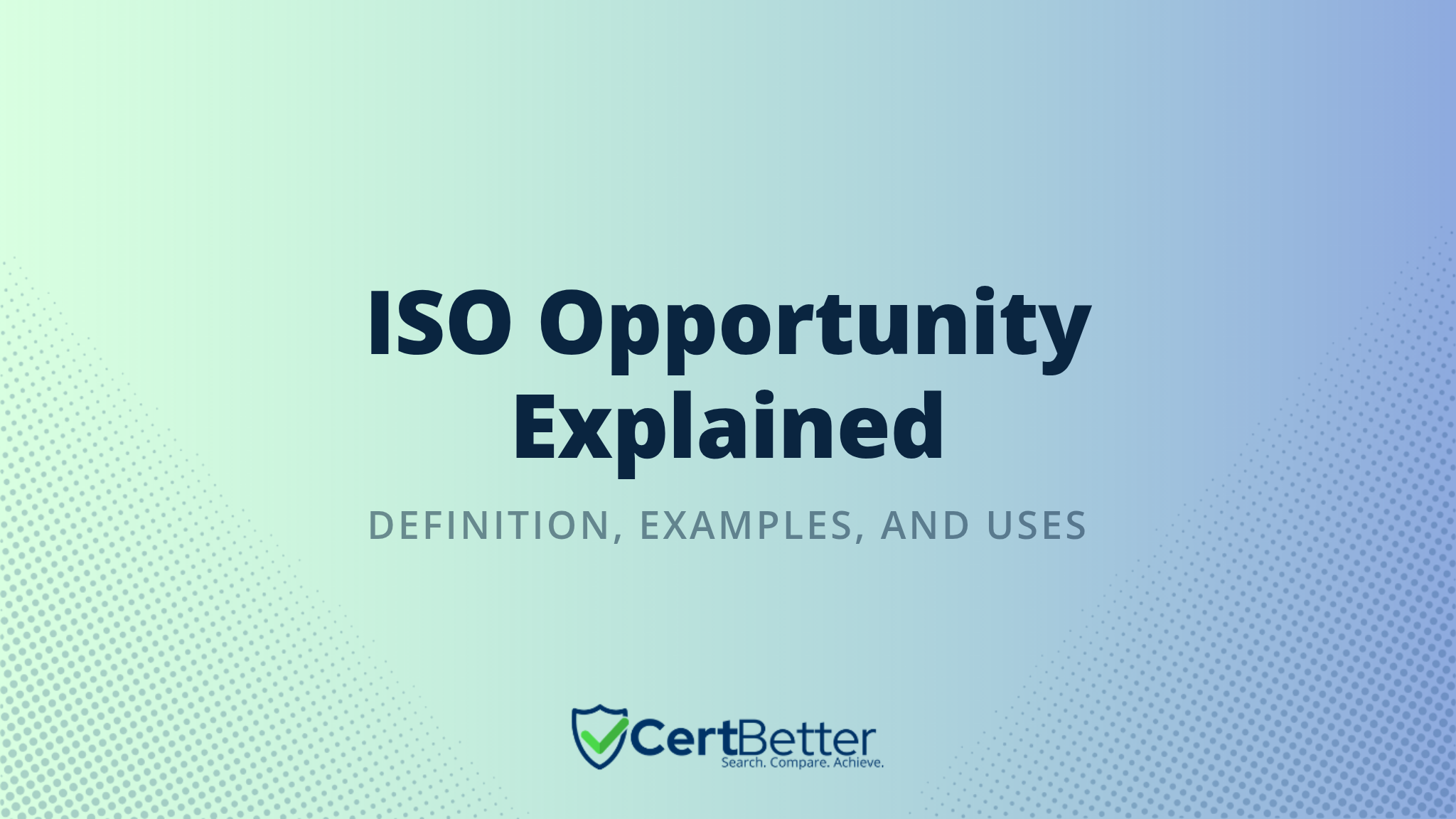 What Is Opportunity in ISO Standards? Definition and Examples