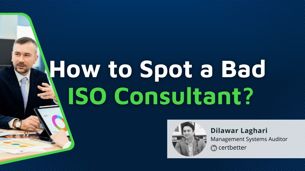 How to Spot a Bad ISO Consultant