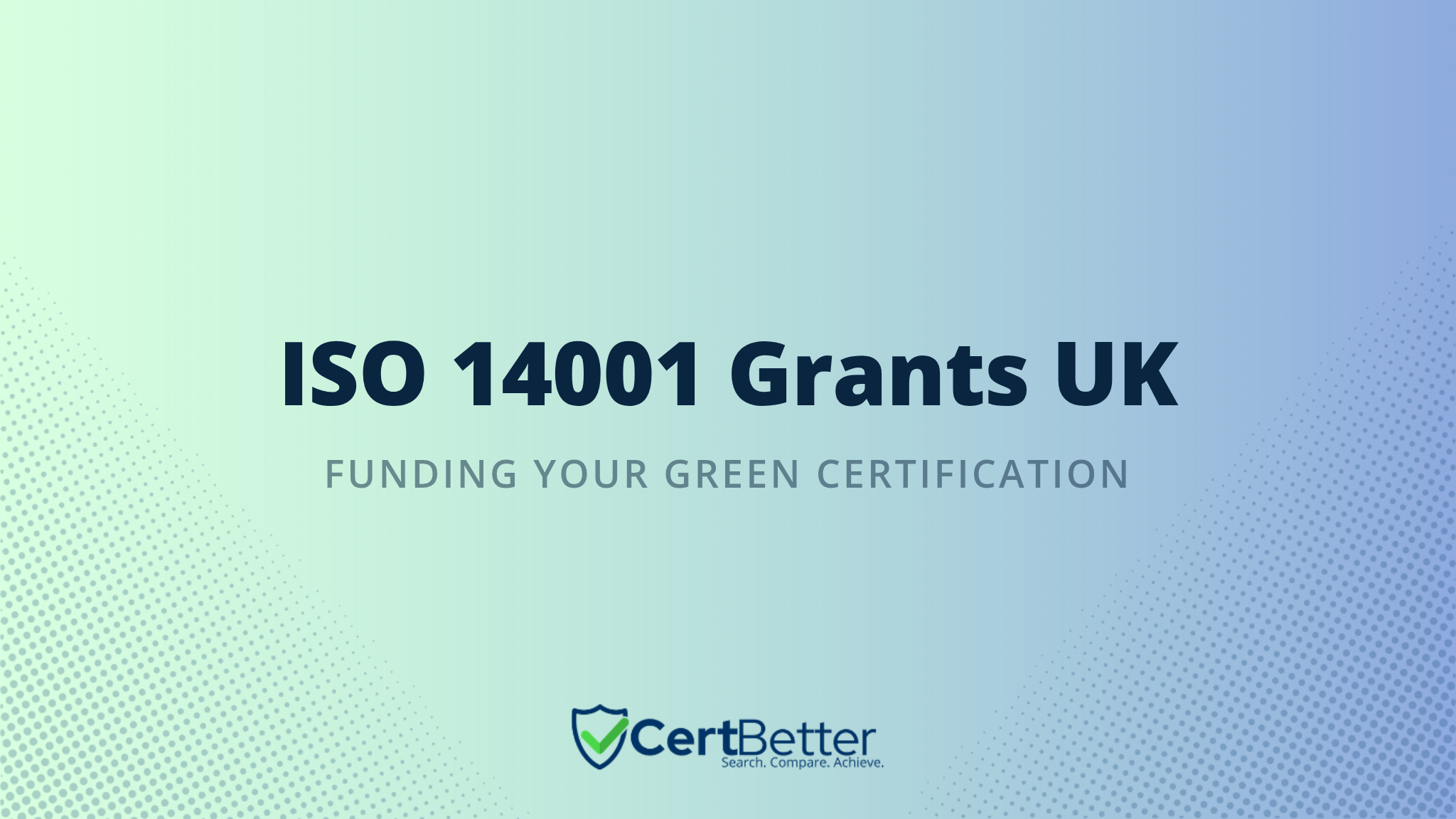 Government Grants and Subsidies for ISO 14001 Certification in United Kingdom