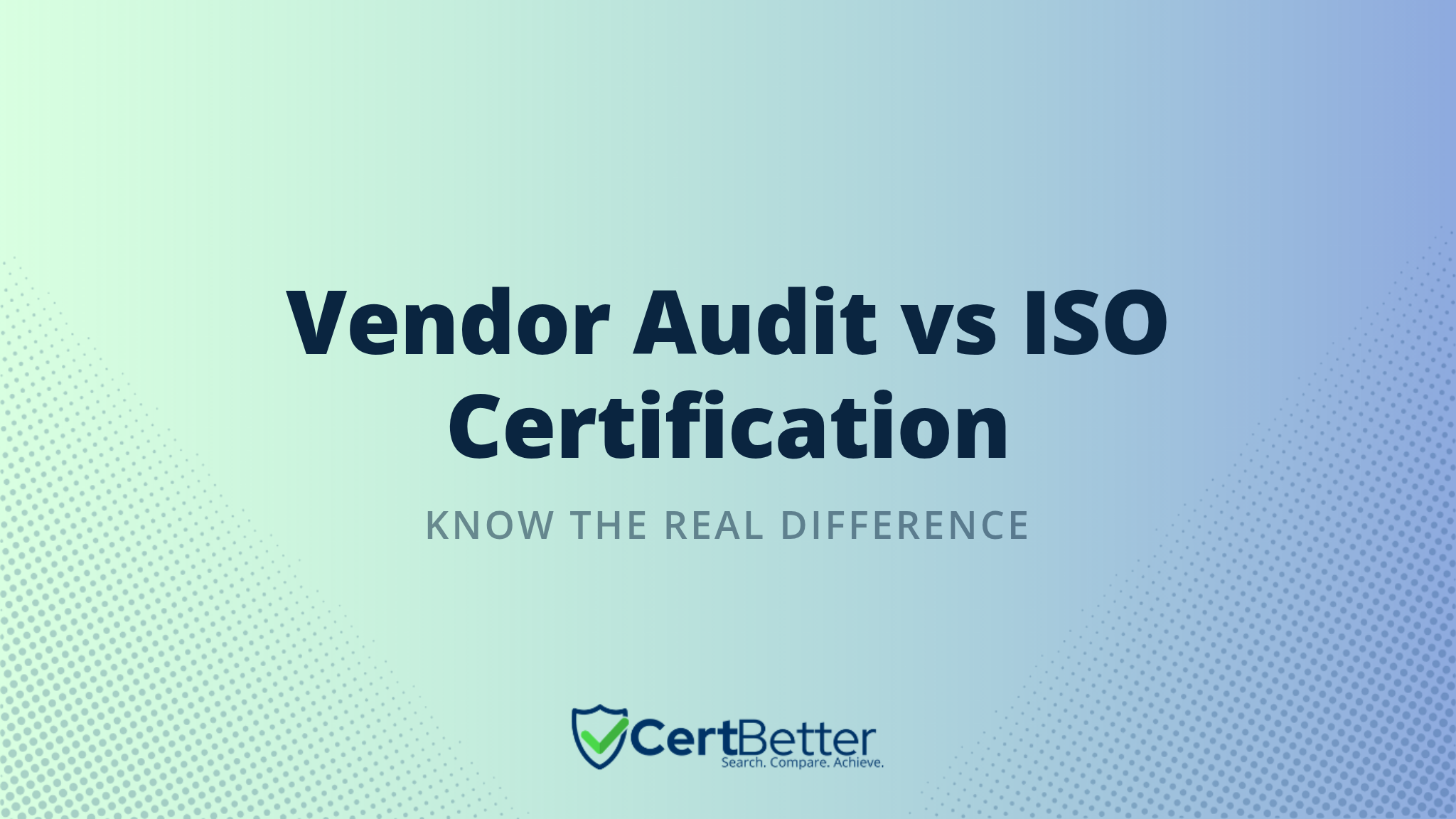 What Is a Vendor Audit and How Is It Different From ISO Certification?