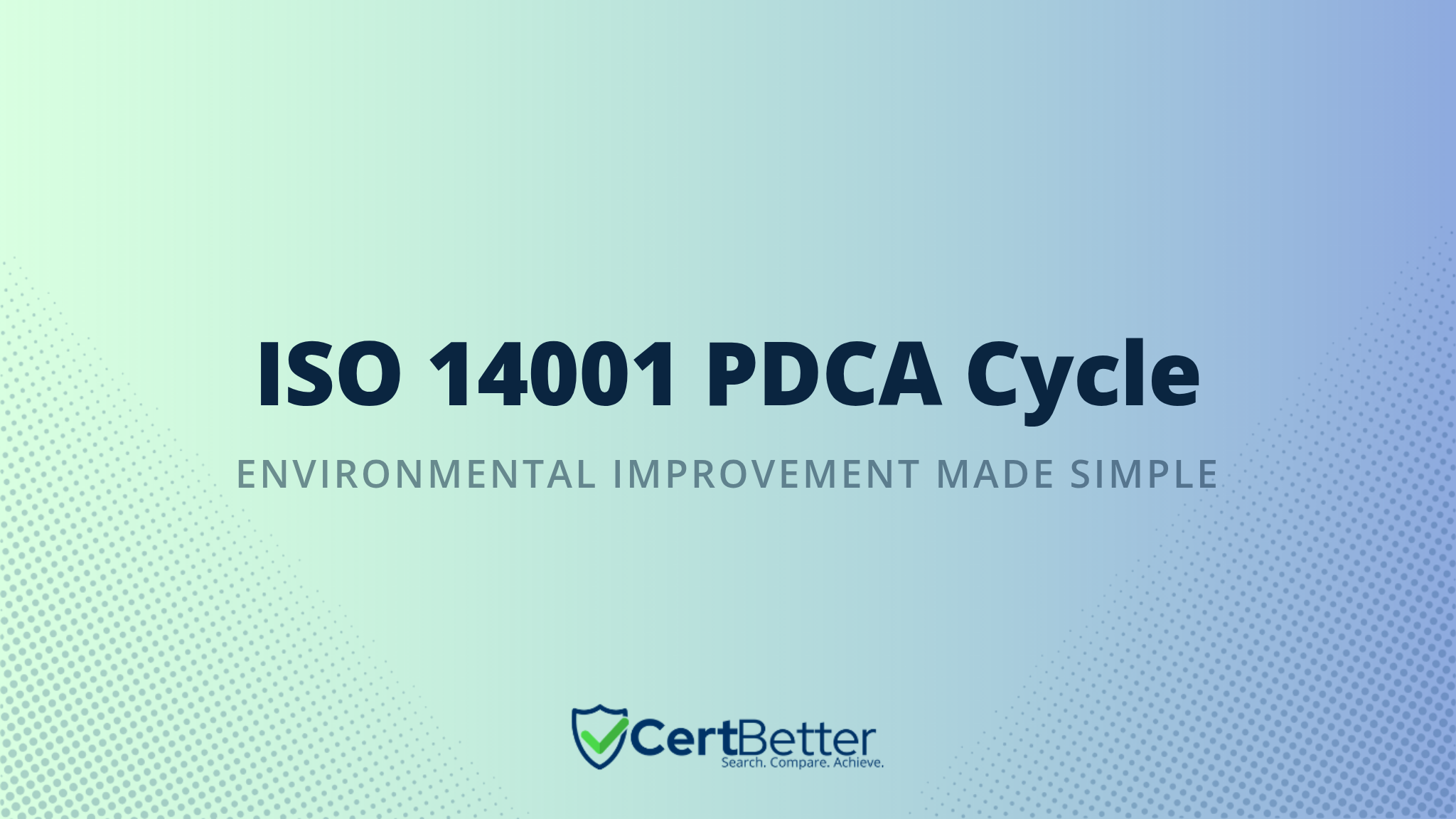 What Is the ISO 14001 Plan-Do-Check-Act Cycle?