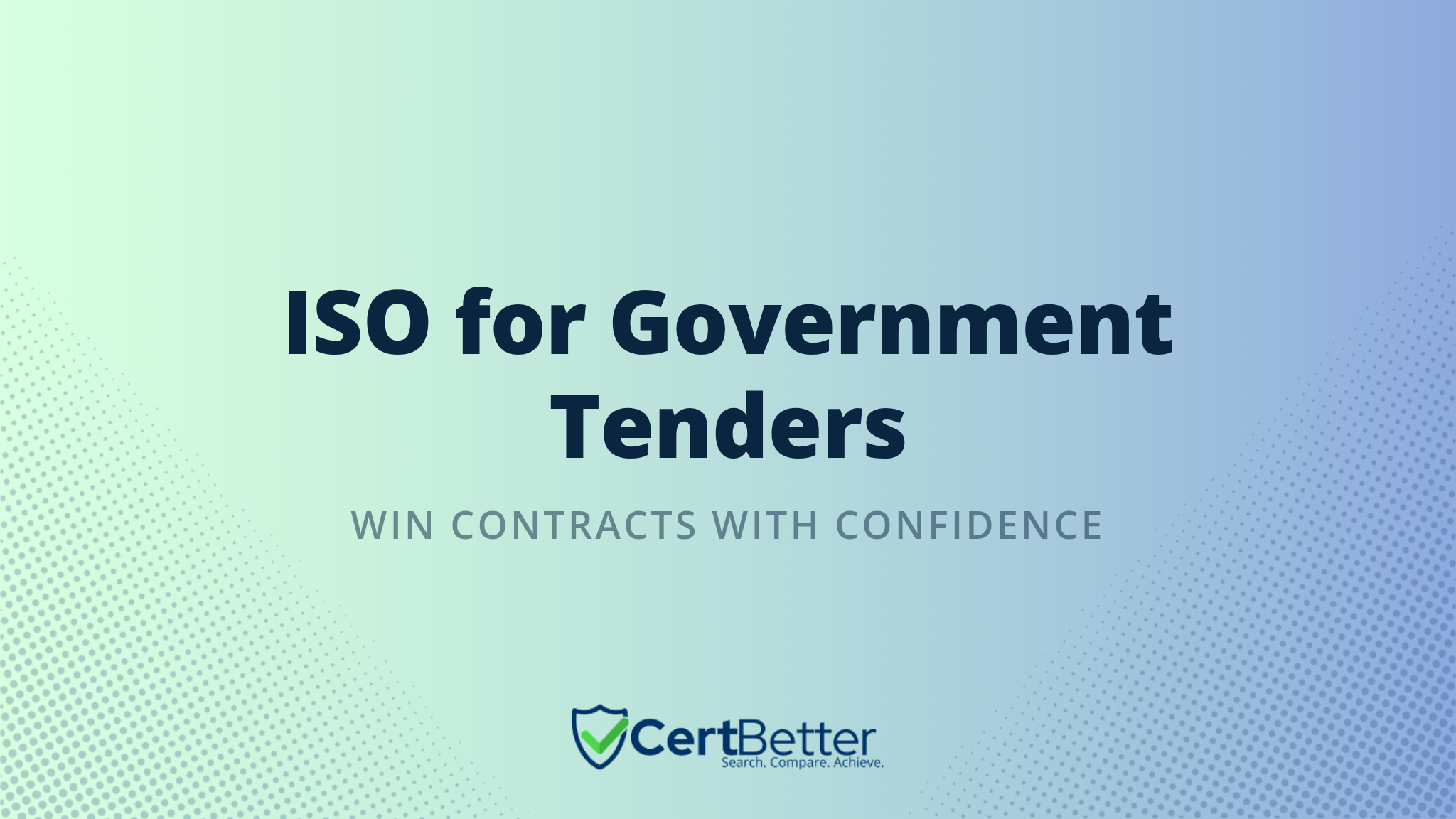 What ISO Certifications Are Required for Australian Government Tenders?