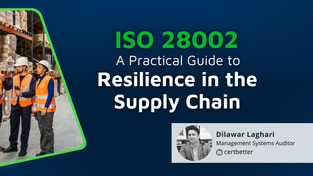 ISO 28002 A Practical Guide to Resilience in the Supply Chain
