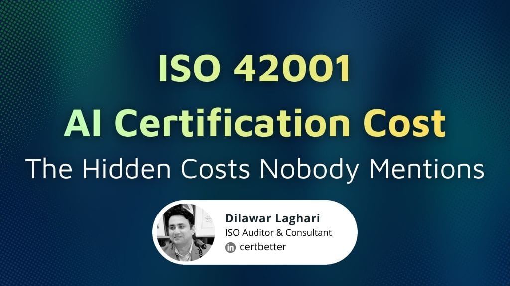 ISO 42001 Cost: What AI Certification Actually Costs in 2026