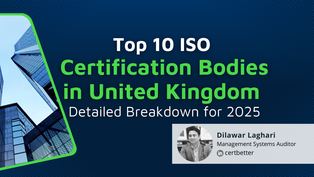 Top 10 ISO Certification Bodies in UK: Detailed Breakdown for 2026