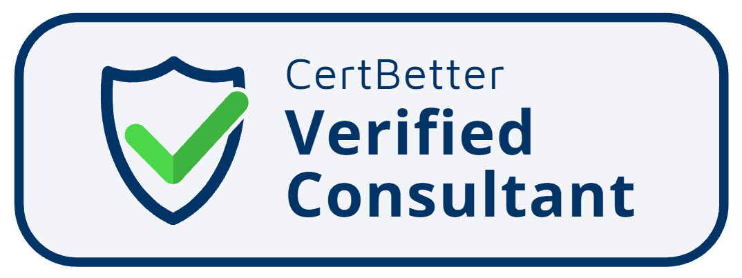 CertBetter verification badge